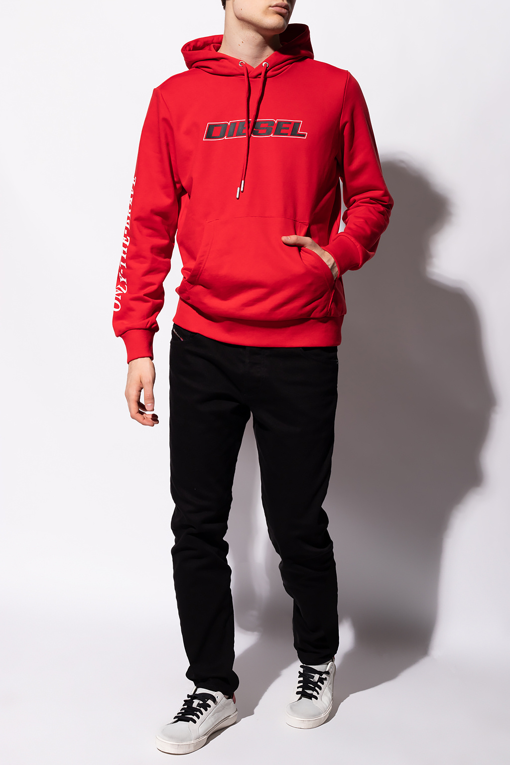 Diesel sale red sweatshirt